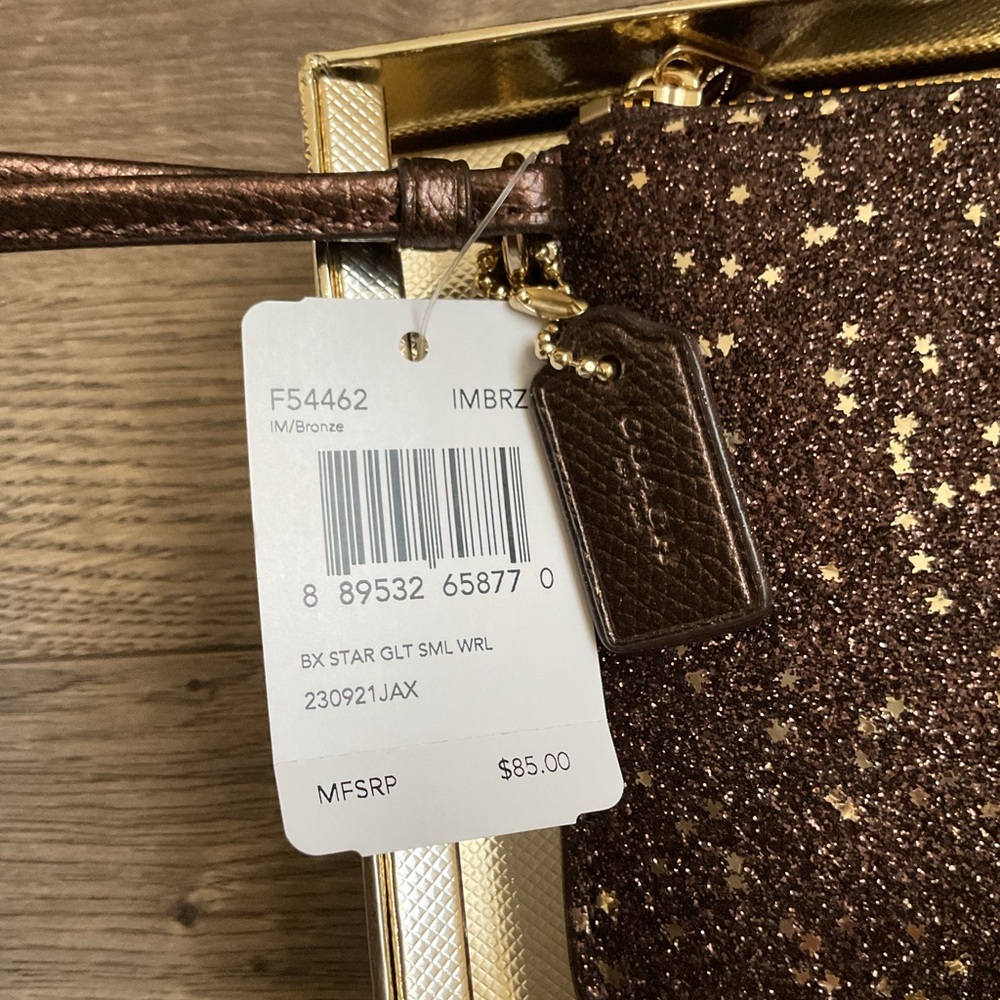 Coach wristlet, New with Tags and box. - Picture 3 of 7